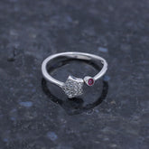 925 sterling silver  Star ring